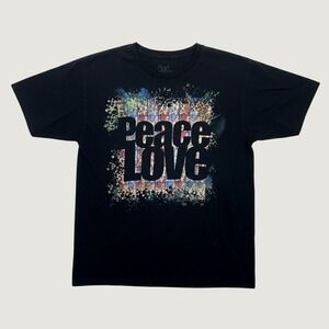 Hard Rock Cafe‎ Ringo Starr Peace Love T-Shirt Black L
